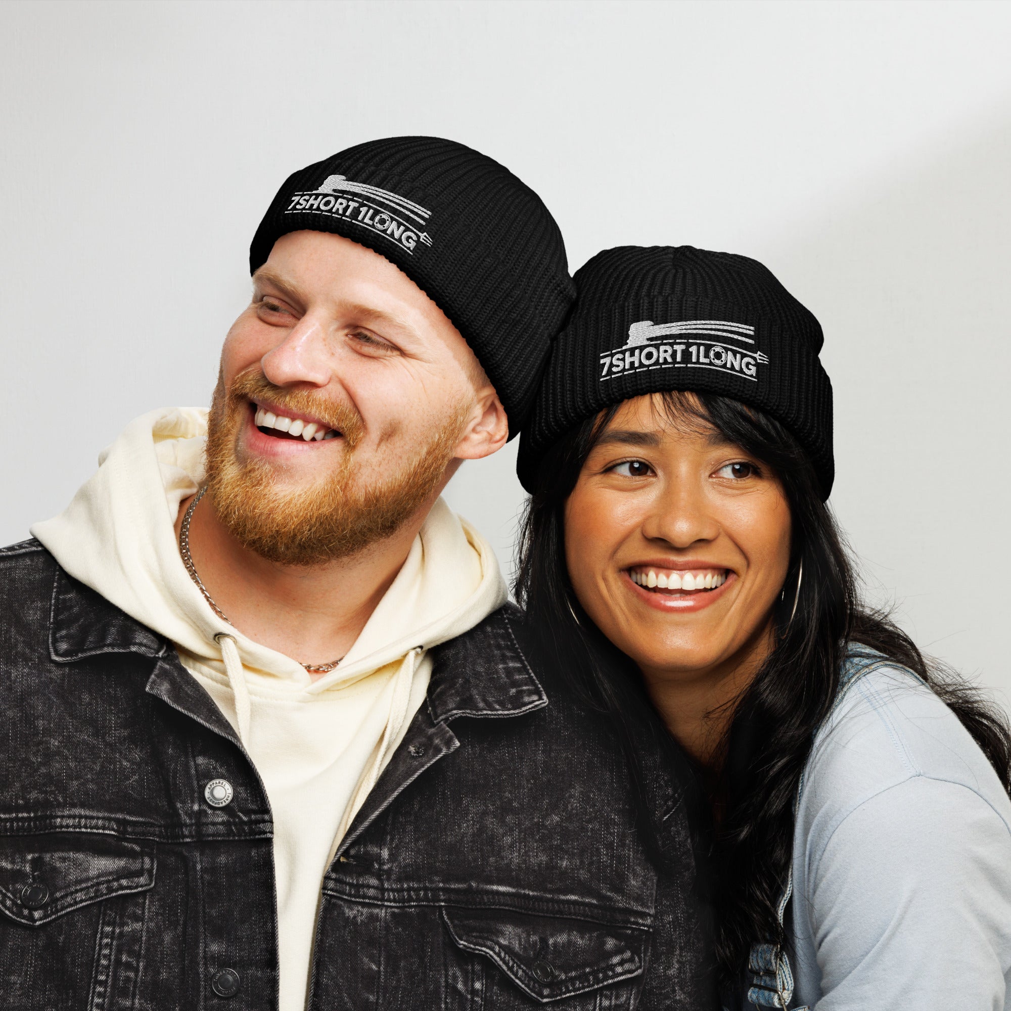 two people wear a sefarer hat