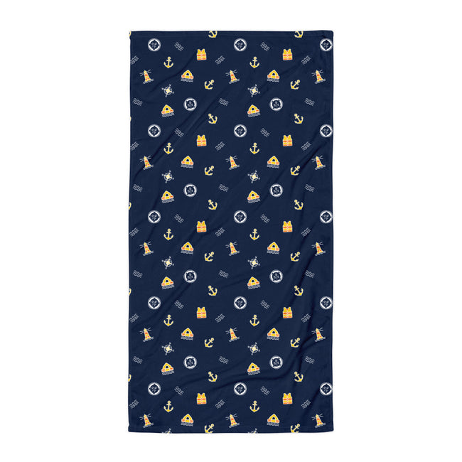 Safety at Sea Beach Towels - Inspired by SOLAS Main Image