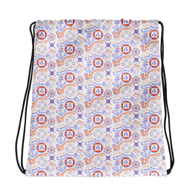 Daybag with US Coast Guard items and symbols Hover Image