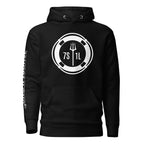 Hoodie with a clean maritime design symbolizing crew sign off, end of contract, disembarkation and the transition from ship to shore.