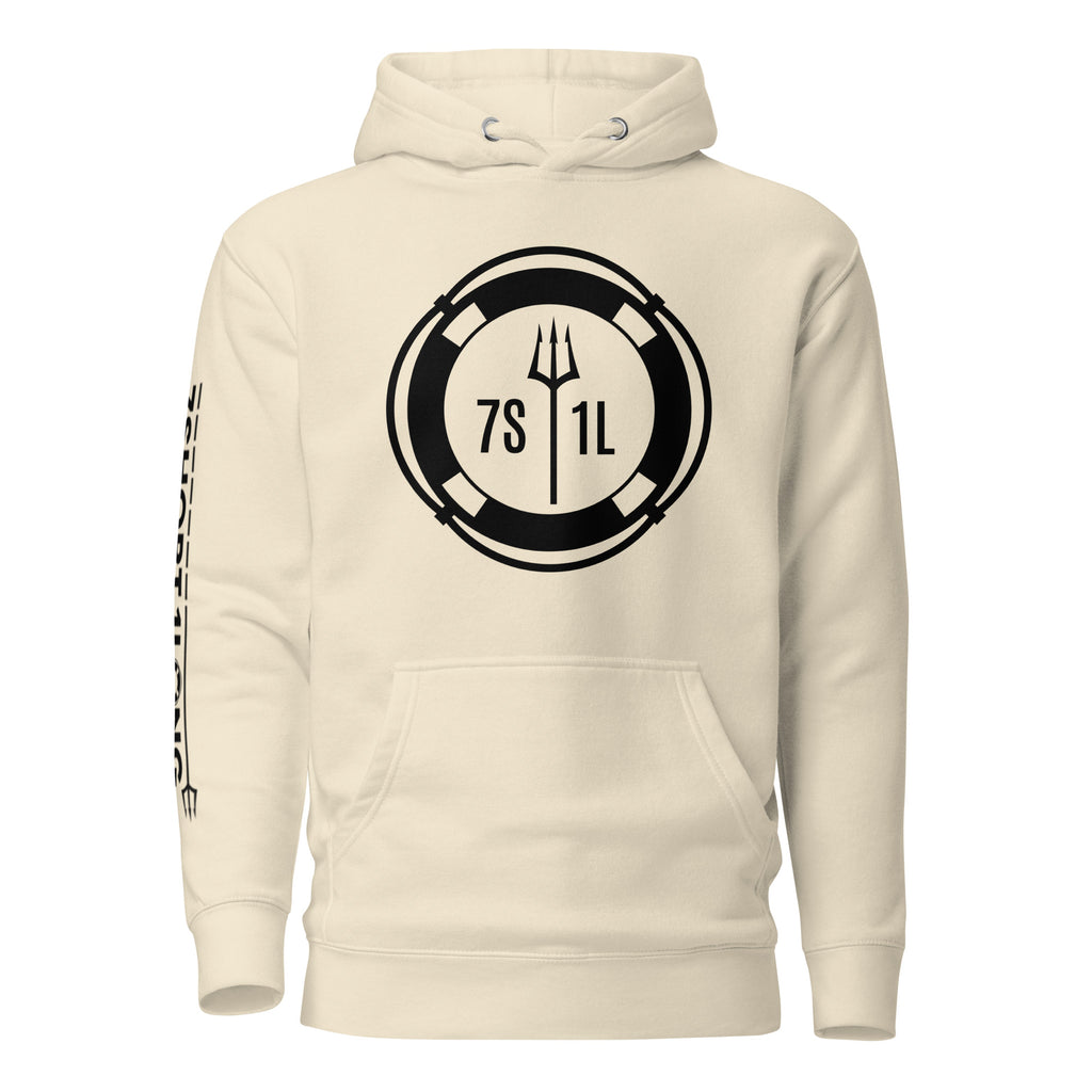 Hoodie featuring a clean maritime design representing crew sign on, embarkation day, and professional seafarer identity.