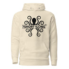 Octopus Hoodie by 7SHORT1LONG featuring a maritime octopus design and signal mark, symbolizing intelligence, adaptability, and resilience in life at sea.