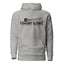 Light-colored hoodie featuring a mooring rope graphic and the 7SHORT1LONG logo, inspired by ship mooring operations, deck work, and professional seafarer life.