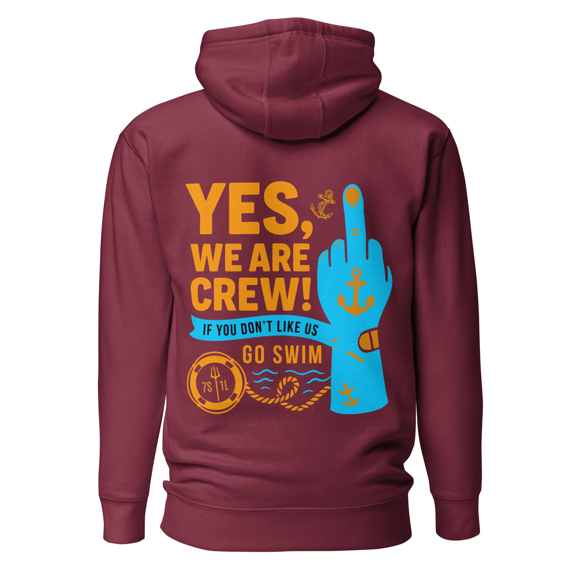 Middle Finger Crew Hoodie Secondary image