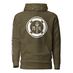 Hoodie with a clean maritime design symbolizing crew sign off, end of contract, disembarkation and the transition from ship to shore.