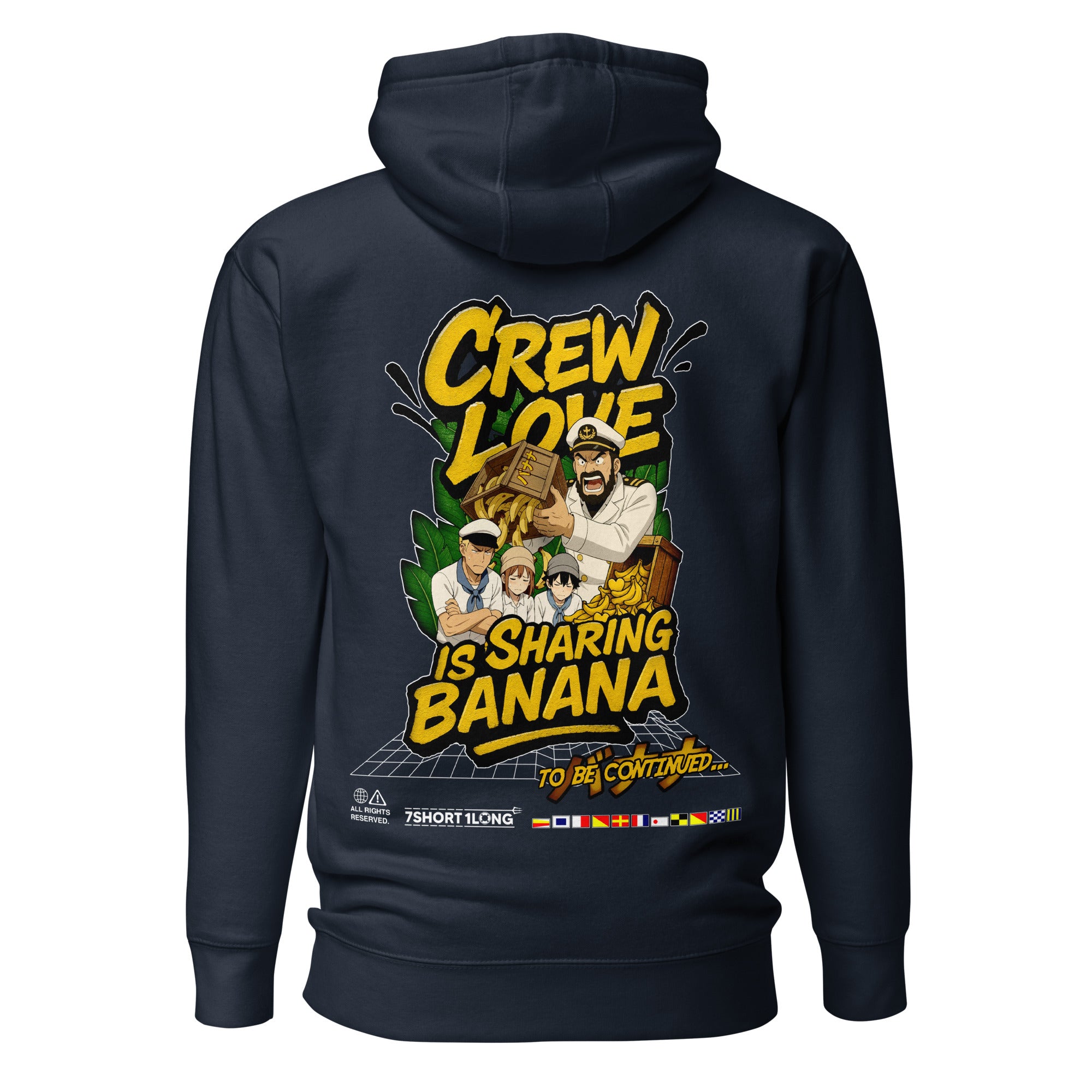 Crew Love Is Sharing Banana Hoodie Secondary image