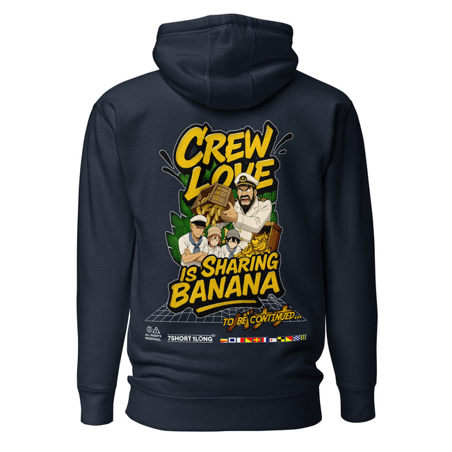 Crew Love Is Sharing Banana Hoodie Main Image