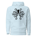 Octopus Hoodie by 7SHORT1LONG featuring a maritime octopus design and signal mark, symbolizing intelligence, adaptability, and resilience in life at sea.
