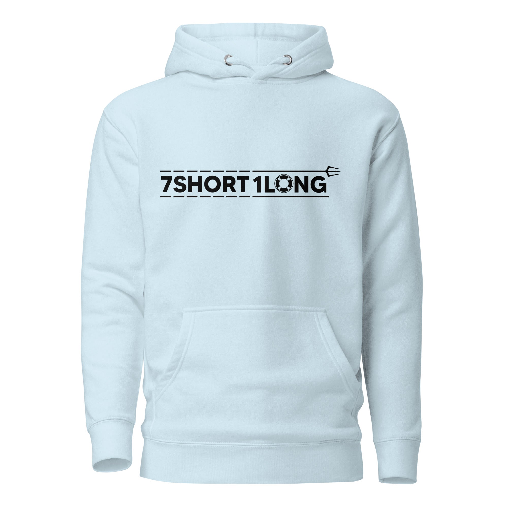 Crew hoodie featuring a circular sailor-themed design, symbolizing daily routines, unity, and the rhythm of life at sea.