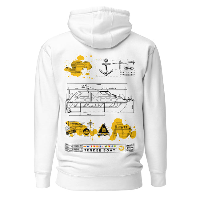 Tender Boat Crew Hoodie Main Image