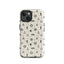 iPhone case with maritime pattern on a beige background
