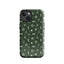 iPhone case with maritime pattern on a green background