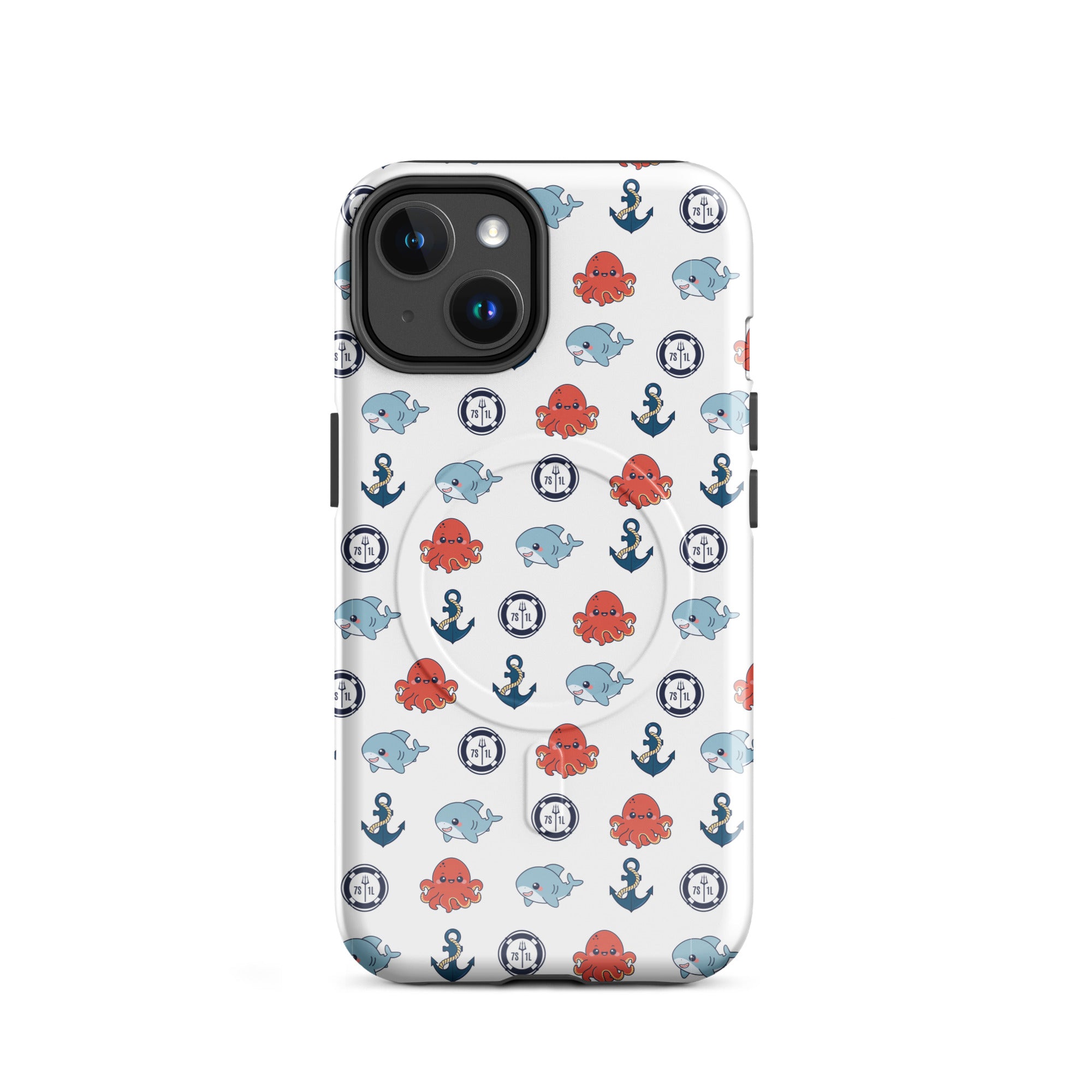 Cute Ocean Party iPhone Case Secondary image