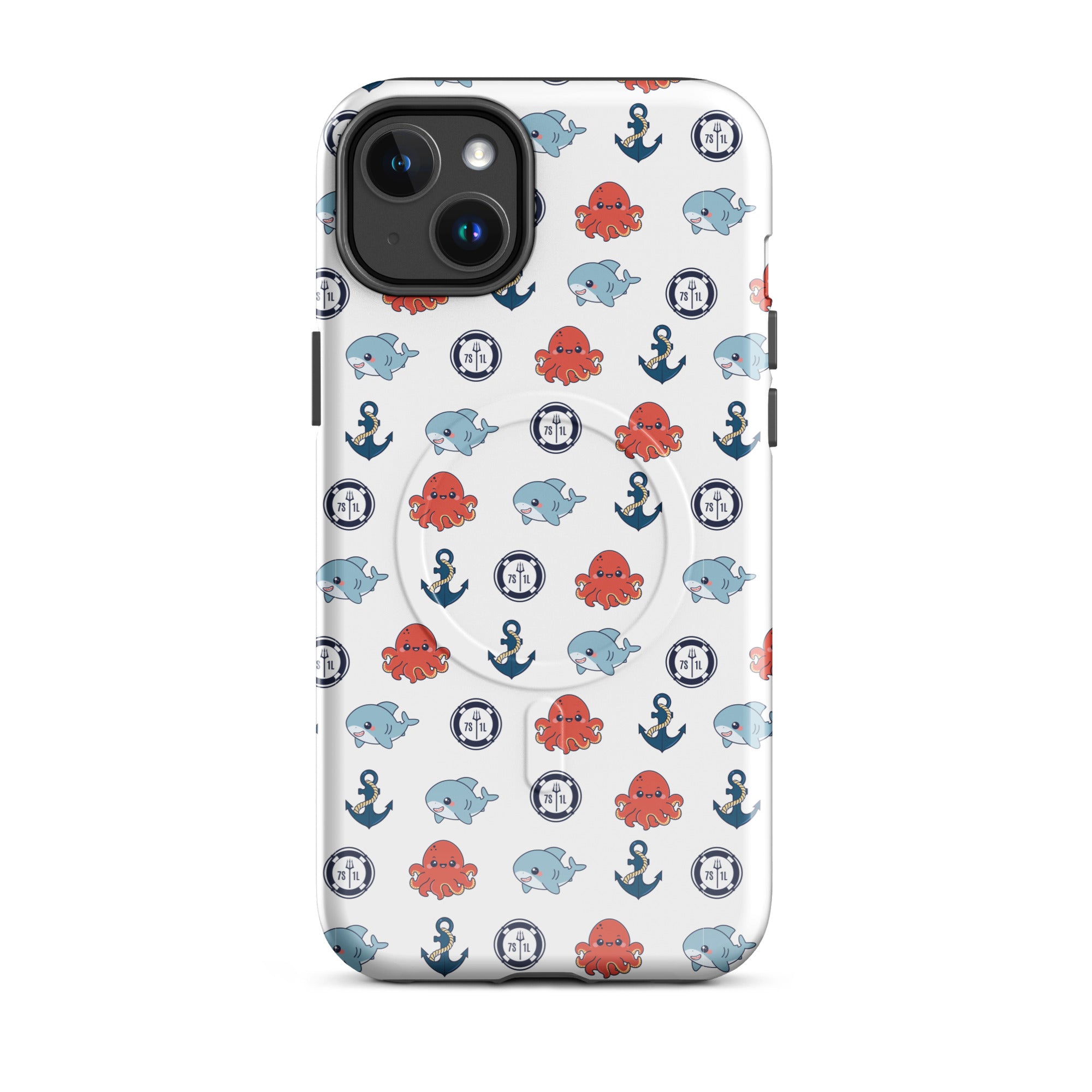 Cute Ocean Party iPhone Case