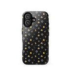 Phone case with a pattern of solas symbols