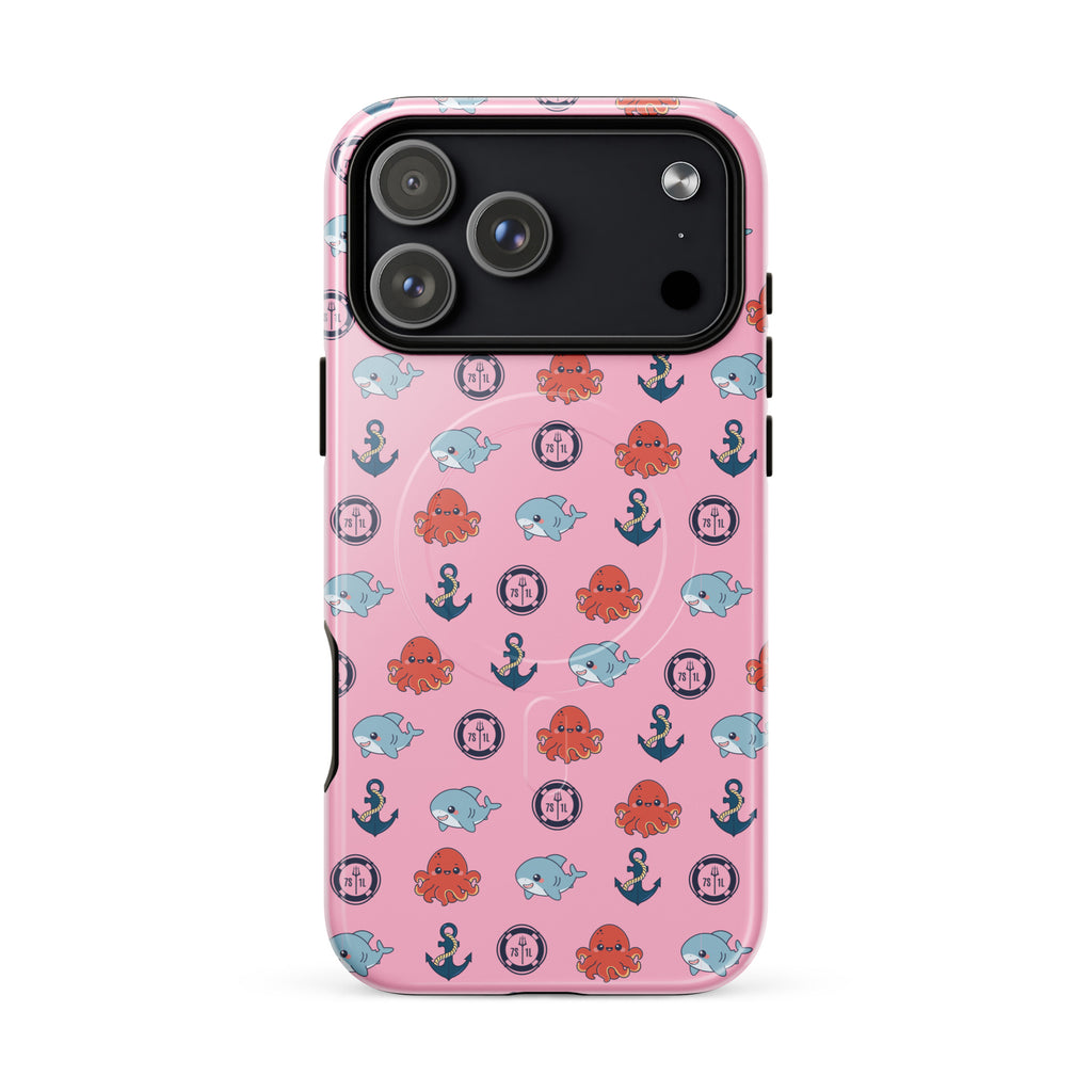 Cute Ocean Party iPhone 17 Case