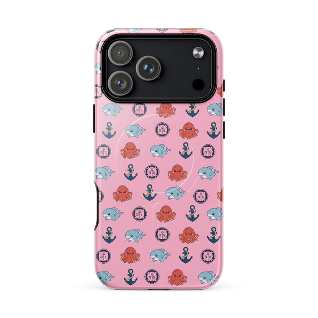 Cute Ocean Party iPhone 17 Case Hover Image