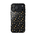 Phone case with a pattern of solas symbols