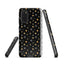 Samsung Case in black with solas and maritime pattern