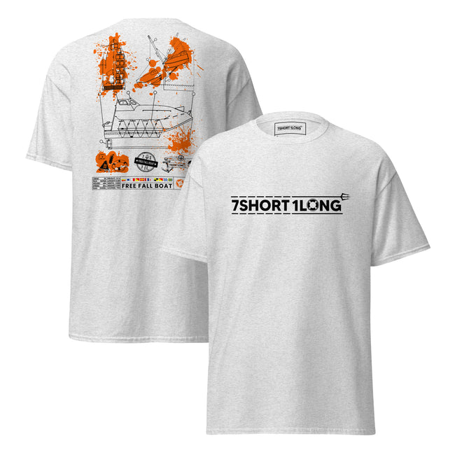 Free Fall Boat T-shirt Main Image