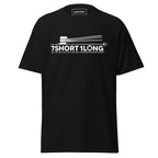 Maritime T-shirt with “7Shot1Long” mooring operation design, inspired by deck work commands “All Lines Ashore” and “All Lines Off,” representing teamwork, precision, and seamanship at sea.