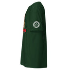 Maritime T-shirt with “Deck Vs Engine” design, symbolizing rivalry and cooperation between deck and engine departments on a ship.