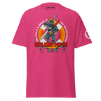 Maritime T-shirt with Galley Department “Galley Ninja” design, representing ship cooks and galley crew preparing meals to support crew morale on board.