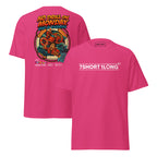 Maritime T-shirt with “Person Overboard Drill” design, inspired by SOLAS-compliant MOB drills, crew coordination, and emergency response at sea.