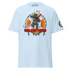 Maritime T-shirt with Galley Department “Galley Ninja” design, representing ship cooks and galley crew preparing meals to support crew morale on board.