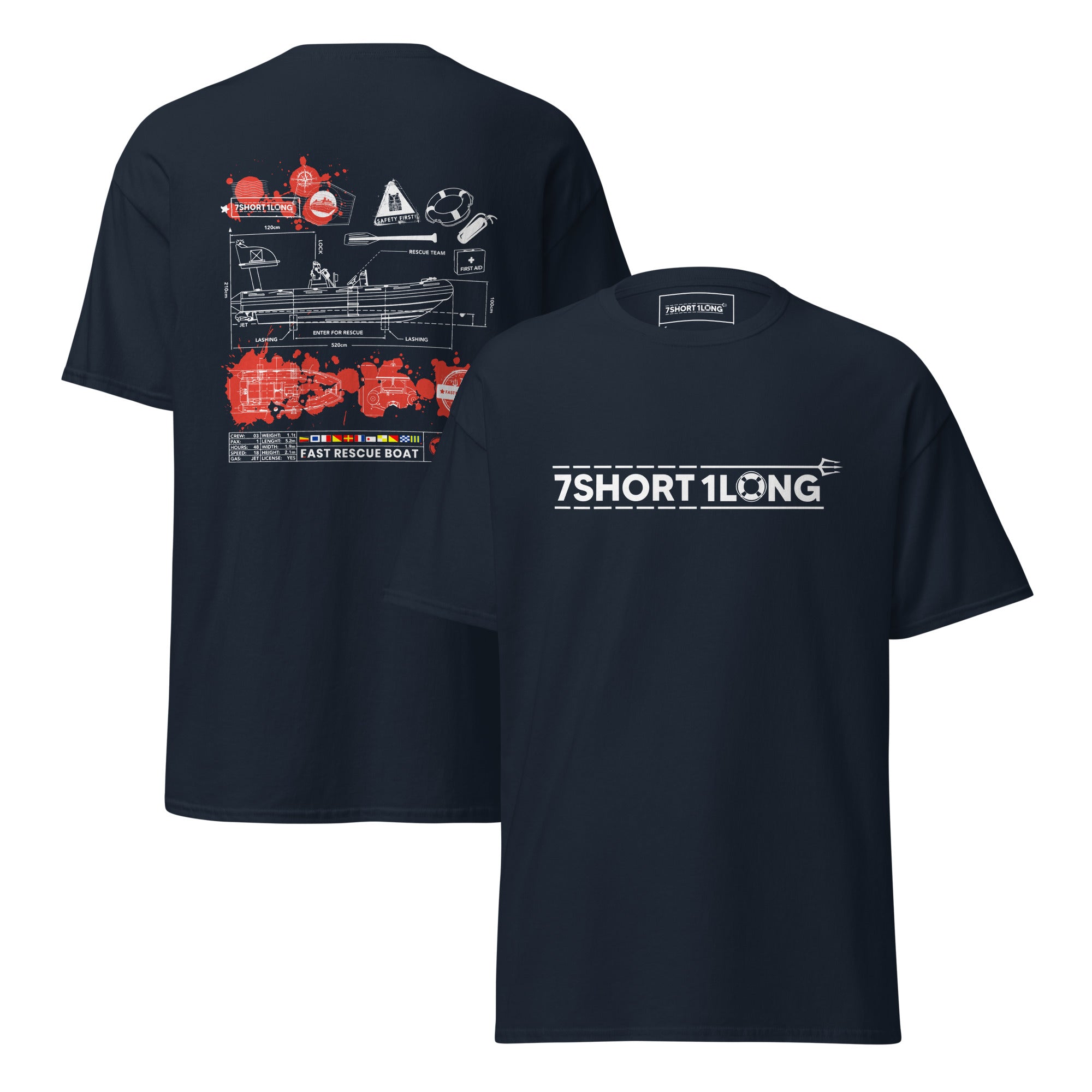 Fast Rescue Boat – T-Shirt Secondary image